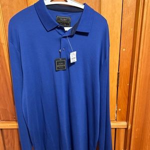 Joseph A Bank long sleeved polo